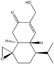 (1R)-2,3,4,4aα,8,8aβ-Hexahydro-6-hydroxymethyl-4α-isopropylspiro[naphthalene-1(7H),2'-oxiran]-7-one