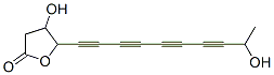 2(3H)-Furanone, dihydro-4-hydroxy-5-(9-hydroxy-1,3,5,7-decatetraynyl)-