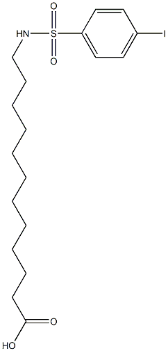 N-12-(para-Iodophenylsulfonamide)dodecanoic acid