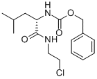 Phenylmethyl (S)-(1-(((2-chloroethyl)amino)carbonyl)-3-methylbutyl)car bamate