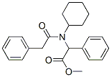 methyl 2-[cyclohexyl-(2-phenylacetyl)amino]-2-phenyl-acetate