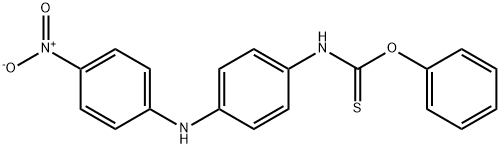 Carbamothioic acid, (4-((4-nitrophenyl)amino)phenyl)-, O-phenyl ester