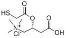 (R)-3-Carboxy-2-((mercaptoacetyl)oxy)-N,N,N-trimethyl-1-propanaminium  chloride
