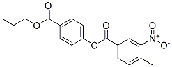 p-(propoxycarbonyl)phenyl 3-nitro-p-toluate