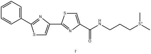 3-(2'-phenyl-2,4'-bithiazole-4-carboxamido)propyldimethylsulfonium