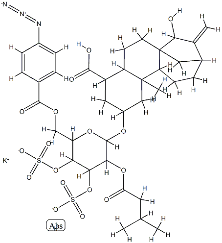 6'-O-4-azidobenzoylatractyloside