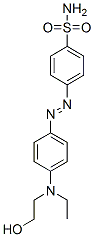 p-[[p-[ethyl(2-hydroxyethyl)amino]phenyl]azo]benzenesulphonamide