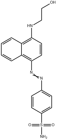 p-[[4-[(2-hydroxyethyl)amino]-1-naphthyl]azo]benzenesulphonamide