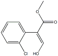 Benzeneacetic acid, 2-chloro-.alpha.-(hydroxyMethylene)-, Methyl