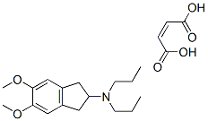 5,6-DIMETHOXY-2-(DI-N-PROPYLAMINO)INDAN MALEATE