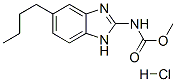 Carbamic acid, (5-butyl-1H-benzimidazol-2-yl)-, methyl ester, monohydrochloride