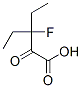 Pentanoic  acid,  3-ethyl-3-fluoro-2-oxo-