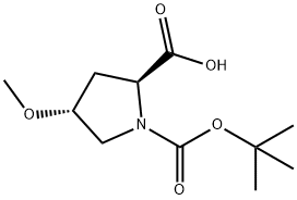 (2S,4R)-1-(叔丁氧羰基)-4-甲氧基吡咯烷-2-羧酸