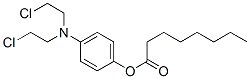 [4-[bis(2-chloroethyl)amino]phenyl] octanoate