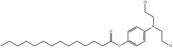 [4-[bis(2-chloroethyl)amino]phenyl] tetradecanoate