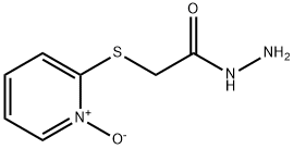Acetic acid, [(1-oxido-2-pyridinyl)thio]-, hydrazide (9CI)