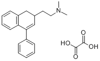 2-Naphthalenemethanamine, 1,2-dihydro-N,N-dimethyl-4-phenyl-, ethanedi oate (1:1)