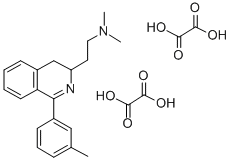 3,4-Dihydro-N,N-dimethyl-1-(3-methylphenyl)-3-isoquinolineethanamine e thanedioate (1:2)