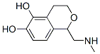 1H-2-Benzopyran-5,6-diol, 3,4-dihydro-1-[(methylamino)methyl]- (9CI)