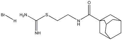 2-((Tricyclo(3.3.1.1(sup 3,7))dec-1-ylcarbonyl)amino)ethyl carbamimido thioate HBr