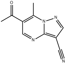 6-乙酰基-7-甲基吡唑并[1,5-A]嘧啶-3-甲腈