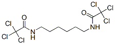2,2,2-trichloro-N-[6-[(2,2,2-trichloroacetyl)amino]hexyl]acetamide