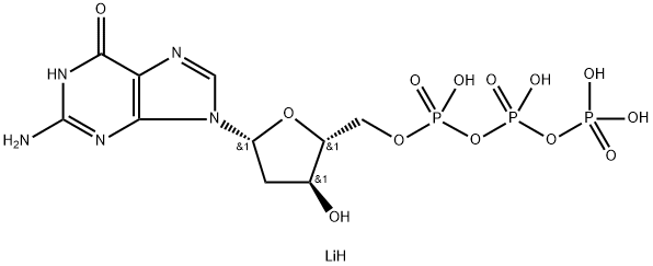 Guanosine 5'-(tetrahydrogen triphosphate), 2'-deoxy-, tetralithium salt