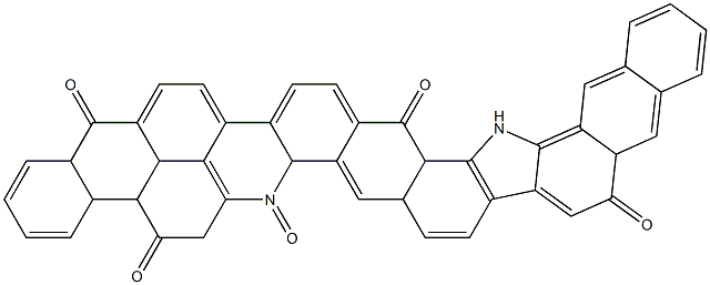 5H-anthra[2,1,9-mna]naphth[2'',3'':6',7']indolo[2',3':5,6]naphth[2,3-h]acridine-5,7,12,20,25(6H,19H)-pentone