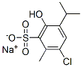 sodium 6-chloro-3-hydroxy-4-isopropyltoluene-2-sulphonate