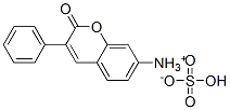 (2-oxo-3-phenyl-2H-benzopyran-7-yl)ammonium hydrogen sulphate