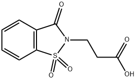 3-(1,1-二氧代-3-氧代-1,2-苯并异噻唑-2(3H)-基)丙酸