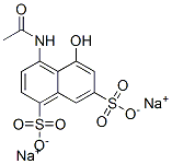 disodium 4-(acetylamino)-5-hydroxynaphthalene-1,7-disulphonate