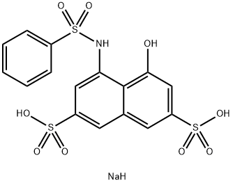 disodium 4-hydroxy-5-[(phenylsulphonyl)amino]naphthalene-2,7-disulphonate