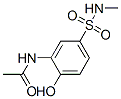 N-[2-hydroxy-5-[(methylamino)sulphonyl]phenyl]acetamide