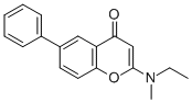 2-(Etilmetilammino)-6-fenilcromone [Italian]