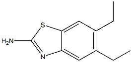 2-Benzothiazolamine,5,6-diethyl-(9CI)