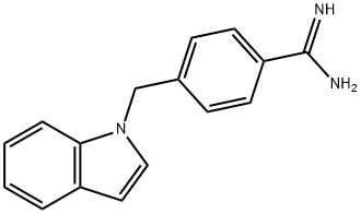 1-(4-amidinobenzyl)indole