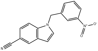 5-cyano-1-(3-nitrobenzyl)indole