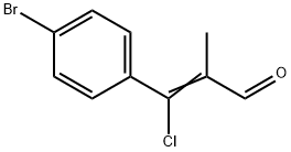 3-(4-bromophenyl)-3-chloromethacrylaldehyde