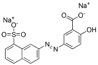 2-羟基-5-[(8-硫-2-萘基)偶氮]苯甲酸钠
