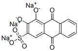 trisodium 9,10-dihydro-3,4-dioxido-9,10-dioxoanthracene-2-sulphonate