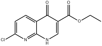 7-Chloro-4-hydroxy-[1,8]naphthyridine-3-carboxylic acid ethyl ester