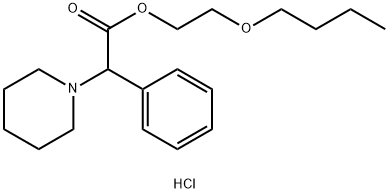 2-butoxyethyl alpha-phenylpiperidine-1-acetate hydrochloride