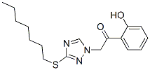 2-[3-(heptylthio)-1H-1,2,4-triazol-1-yl]-1-(2-hydroxyphenyl)ethan-1-one