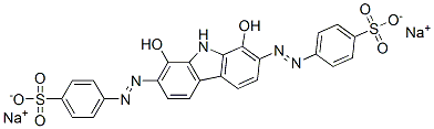 disodium 4,4'-[(1,8-dihydroxy-9H-carbazole-2,7-diyl)bis(azo)]bis(benzenesulphonate)