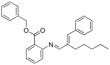 benzyl 2-[[2-(phenylmethylene)heptylidene]amino]benzoate