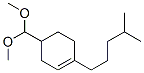 4-(dimethoxymethyl)-1-(4-methylpentyl)cyclohexene