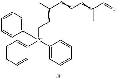 (7-formyl-3-methyl-2,4,6-octatrienyl)triphenylphosphonium chloride