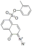 o-tolyl 6-diazo-5,6-dihydro-5-oxonaphthalene-1-sulphonate