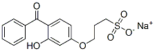 sodium 3-(4-benzoyl-3-hydroxyphenoxy)propanesulphonate